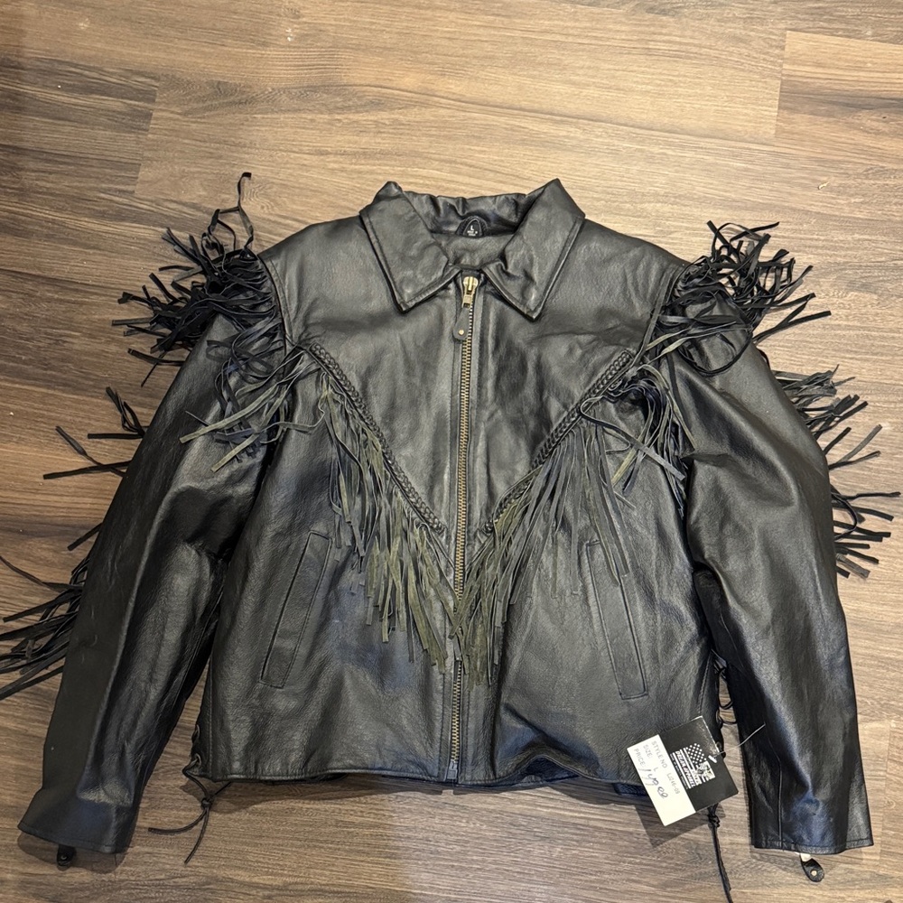 💜 Bikers Dream Apparel Leather Jacket